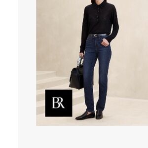 Banana Republic Slim Jeans In Medium Wash